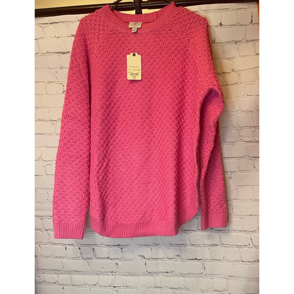 At. John’s Bay shocking pink sweater size:Large